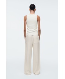 チューブラーニットタンクトップ