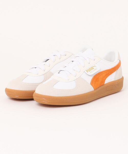 Scrap Book(スクラップブック)の「【PUMA】パレルモ LTH(スニーカー・レディース・ベージュ/オレンジ/ホワイト/ブラック・24.5/24)」の4枚目の写真