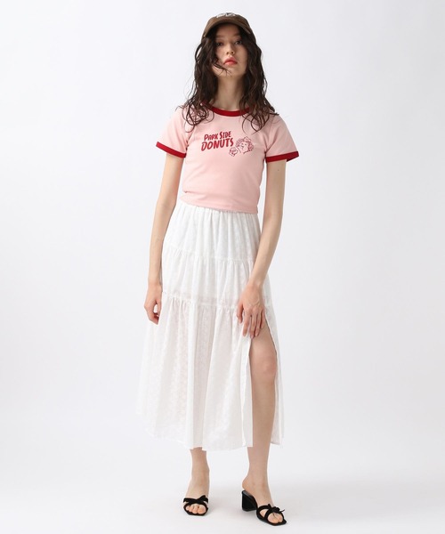 FOREVER 21(フォーエバー トゥエンティーワン)の「【Cafeコラボ】【PARK SIDE DONUTS】Tシャツ(Tシャツ/カットソー・レディース・ブラウン/ピンク・FREE)」の21枚目の写真