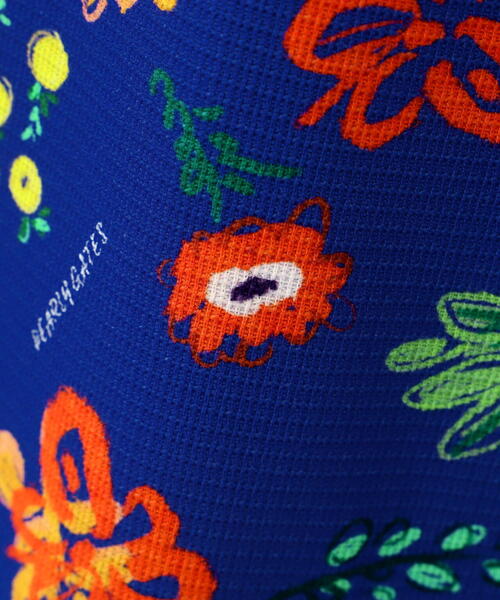 HERMÈS 花柄ポロシャツ 半袖 クリーム/赤 HERMÈS 花柄ポロシャツ 半袖 クリーム/赤 レディース