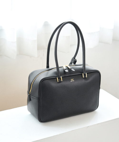 IENA（イエナ）の「Manuel MILANO/マニュエルミラノ LEATHER BOSTON ボストンバッグ（ボストンバッグ・レディース・ブラック・FREE）」の21枚目の写真