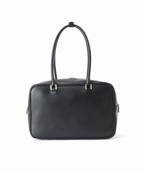 IENA（イエナ）の「Manuel MILANO/マニュエルミラノ LEATHER BOSTON ボストンバッグ（ボストンバッグ・レディース・ブラック・FREE）」の12枚目の写真