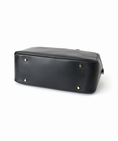 IENA（イエナ）の「Manuel MILANO/マニュエルミラノ LEATHER BOSTON ボストンバッグ（ボストンバッグ・レディース・ブラック・FREE）」の7枚目の写真