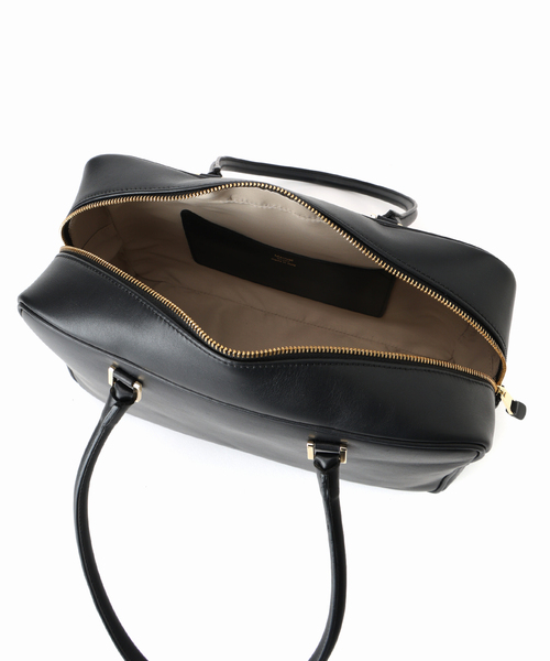 IENA（イエナ）の「Manuel MILANO/マニュエルミラノ LEATHER BOSTON ボストンバッグ（ボストンバッグ・レディース・ブラック・FREE）」の6枚目の写真