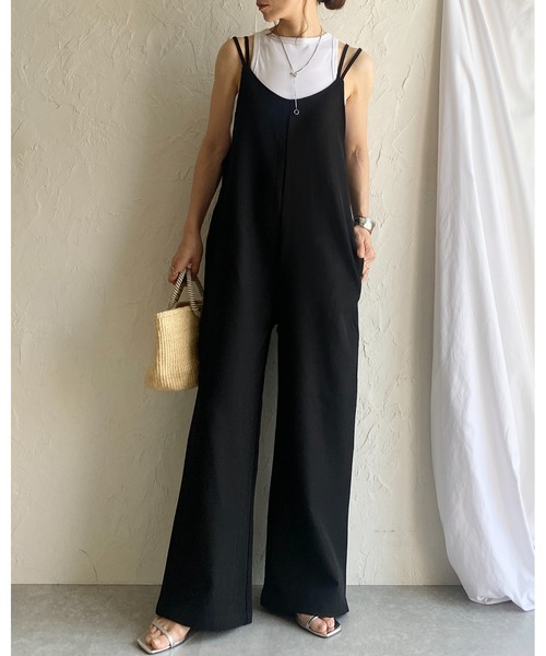 新品タグ付き♡PLUS OTO.HA フリルキャミ　サロペット　オールインワン 楽天市場】【全品2BUY15%OFFクーポン】【SUMMER FAIR】SC-L