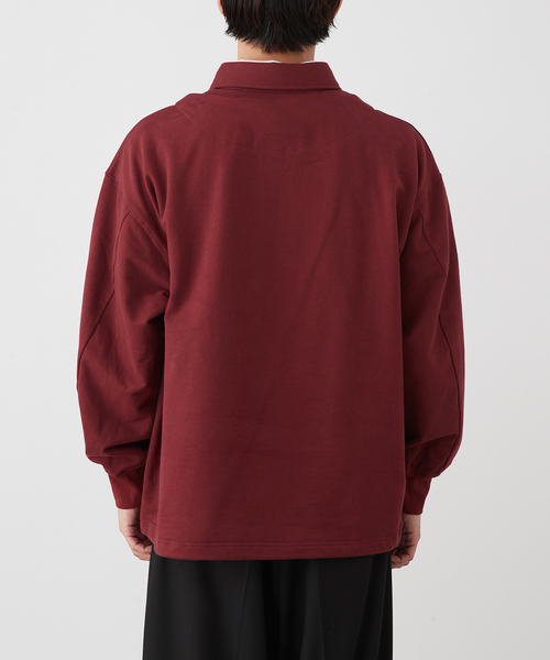 B.C STOCK(ベーセーストック)の「【Deux Allures/ドゥ アリュール】ダブルカラースウェットシャツ(スウェット・メンズ・ボルドー/チャコールグレー/ネイビー・FREE)」の11枚目の写真