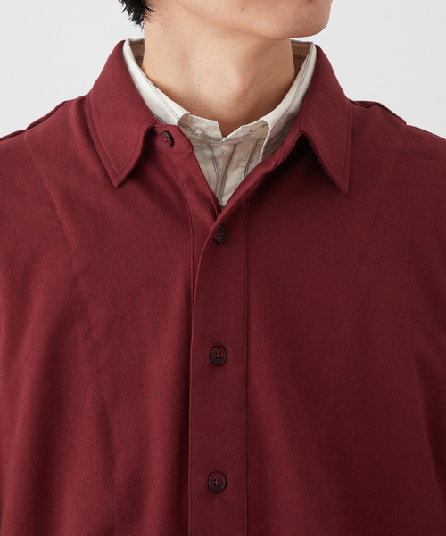 B.C STOCK(ベーセーストック)の「【Deux Allures/ドゥ アリュール】ダブルカラースウェットシャツ(スウェット・メンズ・ボルドー/チャコールグレー/ネイビー・FREE)」の10枚目の写真