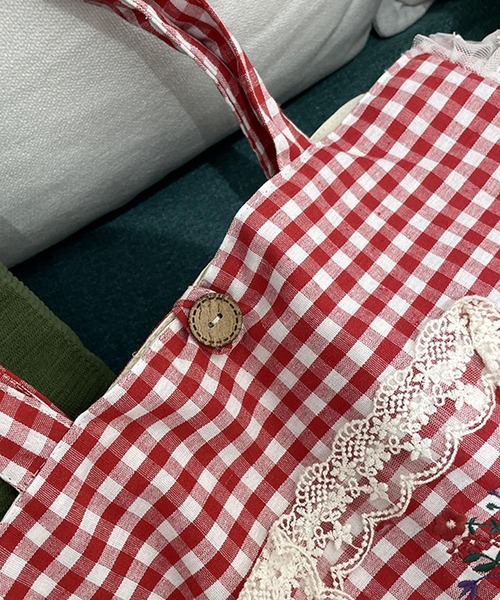 aimoha(アイモハ)の「レースフリル刺繍トートバッグ(トートバッグ・レディース・レッド/ブラック/ホワイト/ベージュ・FREE)」の21枚目の写真