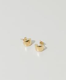 ステンレスミニワイドフープピアス