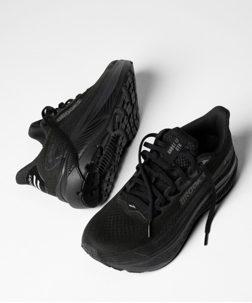 BROOKS(ブルックス)の「BROOKS/Ghost17 GTX/ゴースト17/ゴアテックス/防水(スニーカー・レディース・ブラック・24.5cm/25.0cm/24.0cm/23.5cm/23.0cm/22.5cm)」の6枚目の写真