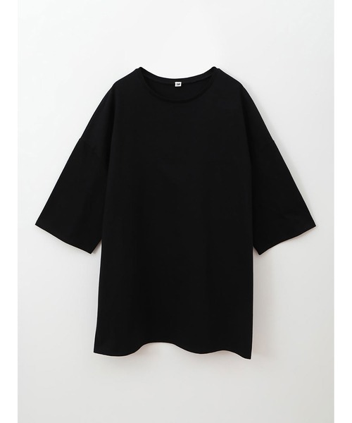 HER.（ハー）の「オーバーサイズドＴシャツ（Tシャツ/カットソー・レディース・オフホワイト/ブラック・フリー）」の15枚目の写真