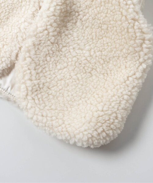 apres les cours（アプレレクール）の「ベビーボアベスト（その他ベビーウェア・キッズ・アイボリー・80）」の10枚目の写真