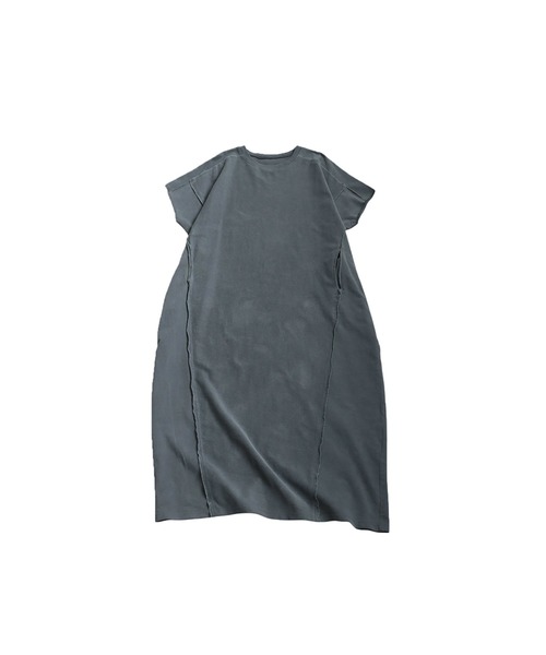 antiqua(アンティカ)の「ミニ裏毛ワンピース(ワンピース・レディース・ダークグレー/ブラック・ONESIZE)」の16枚目の写真