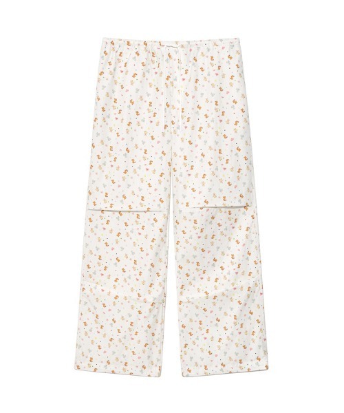 GLOWNY(グロウニ―)の「SUMMER TIME PARACHUTE PANTS(その他パンツ・レディース・ブラック/ホワイト系その他/ホワイト・SMALL/LARGE/MEDIUM)」の1枚目の写真