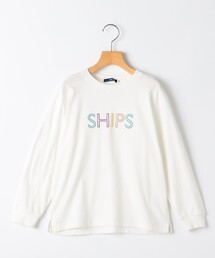 SHIPS(�V�b�v�X)��SHIPS KIDS:140�`160cm/�h�J ���S �����O�X���[�u T�V���c(T�V���c/�J�b�g�\�[)