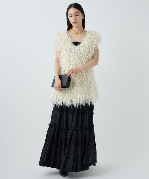 Chaos(カオス)の「Chaos(カオス)/ ホワイトイエティーベスト(ベスト・レディース・ホワイト系その他・FREE)」の3枚目の写真