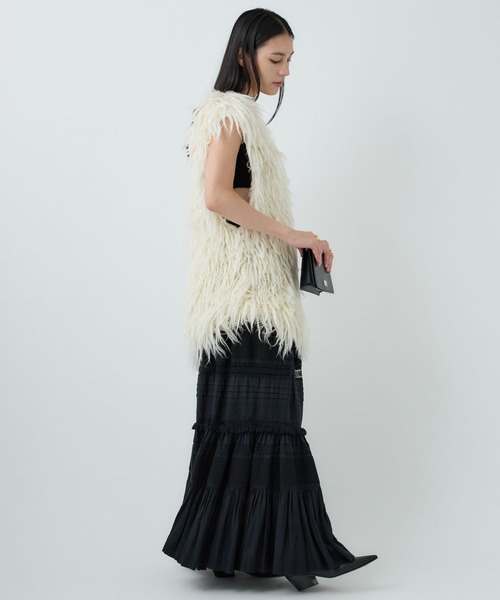 Chaos(カオス)の「Chaos(カオス)/ ホワイトイエティーベスト(ベスト・レディース・ホワイト系その他・FREE)」の5枚目の写真