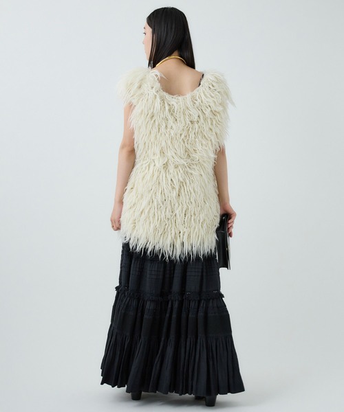 Chaos(カオス)の「Chaos(カオス)/ ホワイトイエティーベスト(ベスト・レディース・ホワイト系その他・FREE)」の6枚目の写真