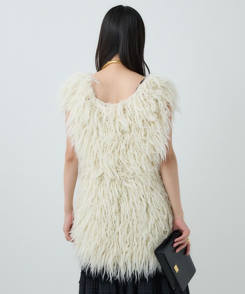 Chaos(カオス)の「Chaos(カオス)/ ホワイトイエティーベスト(ベスト・レディース・ホワイト系その他・FREE)」の7枚目の写真