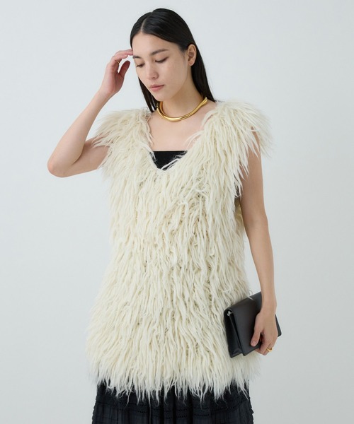 Chaos(カオス)の「Chaos(カオス)/ ホワイトイエティーベスト(ベスト・レディース・ホワイト系その他・FREE)」の10枚目の写真