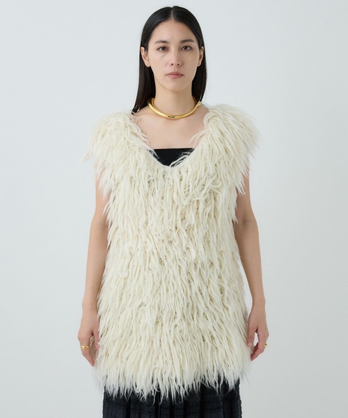 Chaos(カオス)の「Chaos(カオス)/ ホワイトイエティーベスト(ベスト・レディース・ホワイト系その他・FREE)」の12枚目の写真