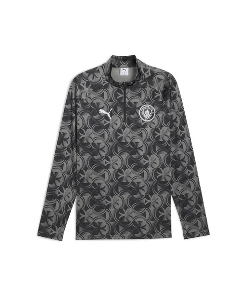 PUMA（プーマ）の「PUMA プーマ メンズ 2025-26 マンチェスターシティ FC プレマッチ クォーター（Tシャツ/カットソー・メンズ・ブラック/グリーン系その他7/グリーン系その他6・LARGE/MEDIUM/SMALL/X-LARGE/X-SMALL）」の20枚目の写真