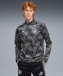 PUMA（プーマ）の「PUMA プーマ メンズ 2025-26 マンチェスターシティ FC プレマッチ クォーター（Tシャツ/カットソー）」