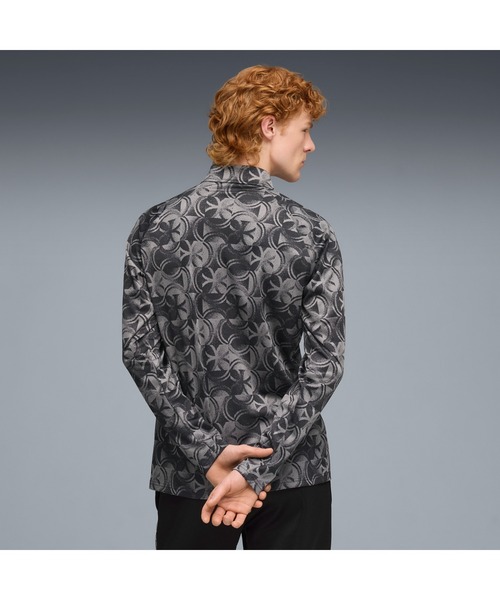 PUMA（プーマ）の「PUMA プーマ メンズ 2025-26 マンチェスターシティ FC プレマッチ クォーター（Tシャツ/カットソー・メンズ・ブラック/グリーン系その他7/グリーン系その他6・LARGE/MEDIUM/SMALL/X-LARGE/X-SMALL）」の6枚目の写真