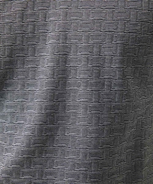 MICHEL KLEIN HOMME   （ミッシェルクランオム）の「《日本製》レンガ柄Vネック半袖カットソー（Tシャツ/カットソー・メンズ・ダークグレー/ライトグレー/レッド・MEDIUM/LARGE/X-LARGE）」の9枚目の写真