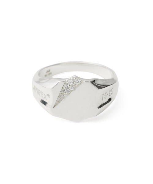 AVIREX（アヴィレックス）の「《AVIREX × J.H.M CO.,LTD.》50th SIGNET RING / 50周年 シグネット リング / アヴィレックス / JAM HOME MADE / ジャムホームメイド（リング・メンズ・シルバー・9/11/17/19/21/23）」の5枚目の写真