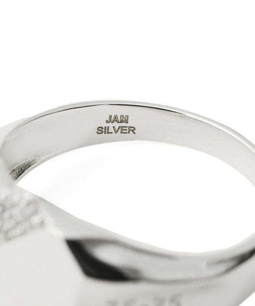 AVIREX（アヴィレックス）の「《AVIREX × J.H.M CO.,LTD.》50th SIGNET RING / 50周年 シグネット リング / アヴィレックス / JAM HOME MADE / ジャムホームメイド（リング・メンズ・シルバー・9/11/17/19/21/23）」の8枚目の写真
