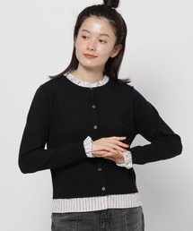 niko and... | レイヤードライククルーカーディガン(カーディガン/ボレロ)