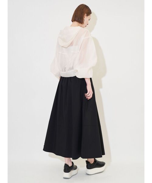 ELENDEEK(エレンディーク)の「フーディーシアーブルゾン(ブルゾン・レディース・アイボリー/ブラック・FREE)」の21枚目の写真