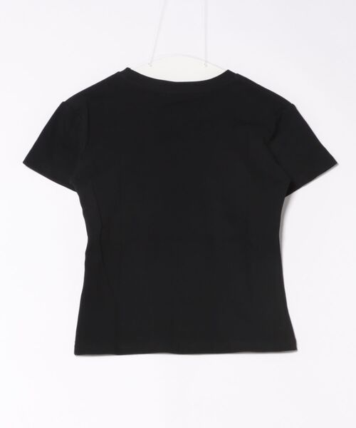 CERCA(チェルカ)の「【 MEMECLE / メメクル 】レタリング プリントロゴTシャツ(Tシャツ/カットソー・レディース・グレー/ブラック・S)」の3枚目の写真