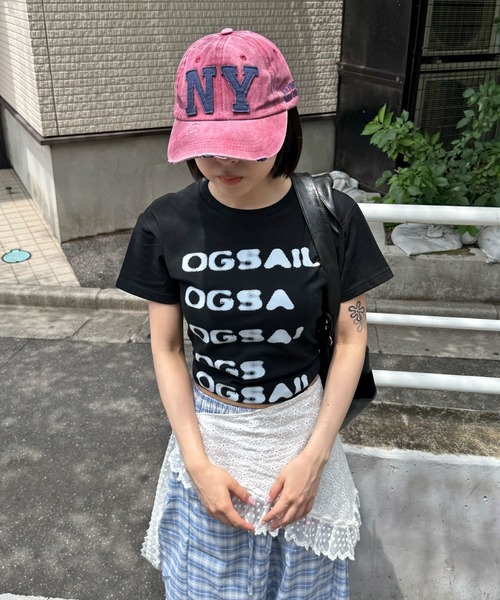 CERCA(チェルカ)の「【 MEMECLE / メメクル 】レタリング プリントロゴTシャツ(Tシャツ/カットソー・レディース・グレー/ブラック・S)」の20枚目の写真
