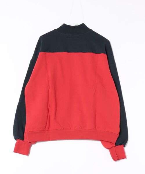 BOBO CHOSES(ボボショーズ)の「Half zip color block sweatshirt(スウェット・レディース・レッド・XL/L/M/S/XS)」の7枚目の写真