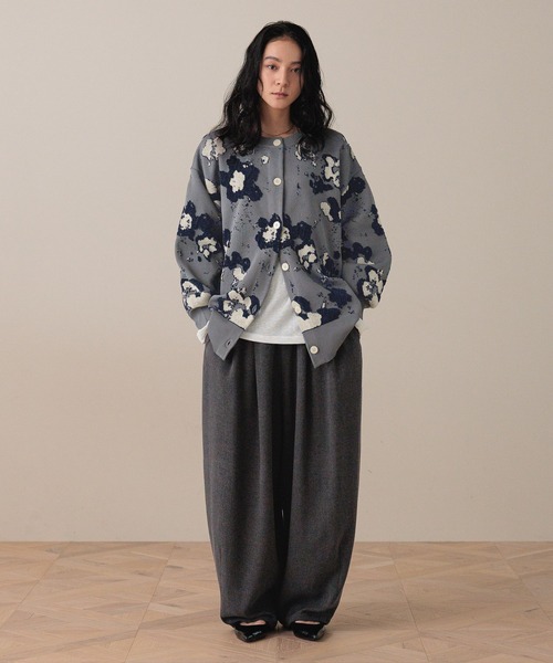 LOWRYS FARM（ローリーズファーム）の「ＴＲイージーコクーンパンツ　455481（その他パンツ・レディース・ブラック/その他/ブラウン/チャコールグレー・MEDIUM/LARGE）」の12枚目の写真