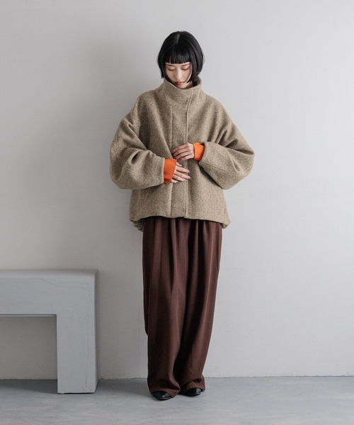 LOWRYS FARM（ローリーズファーム）の「ＴＲイージーコクーンパンツ　455481（その他パンツ・レディース・ブラック/その他/ブラウン/チャコールグレー・MEDIUM/LARGE）」の17枚目の写真