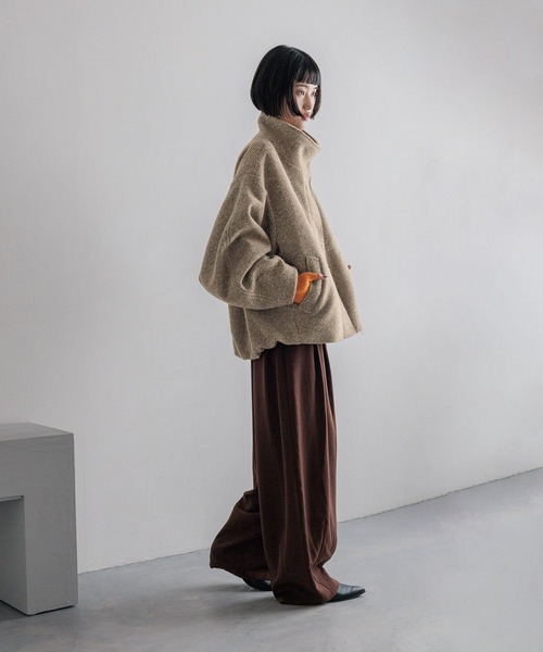 LOWRYS FARM（ローリーズファーム）の「ＴＲイージーコクーンパンツ　455481（その他パンツ・レディース・ブラック/その他/ブラウン/チャコールグレー・MEDIUM/LARGE）」の16枚目の写真