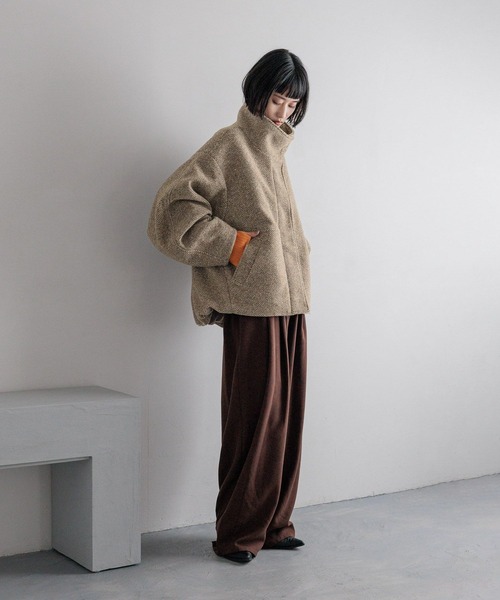 LOWRYS FARM（ローリーズファーム）の「ＴＲイージーコクーンパンツ　455481（その他パンツ・レディース・ブラック/その他/ブラウン/チャコールグレー・MEDIUM/LARGE）」の15枚目の写真