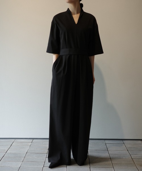 サロペット・オーバーオール・オールインワン CLANE STAND COLLAR LOOSE ALL IN ONE CLANE - オールインワン - STAND COLLAR LOOSE ALL IN ONE