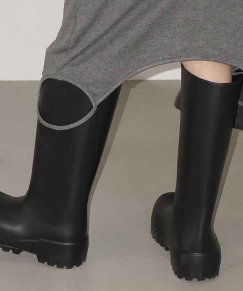 シームレス ワイドロングブーツ chs25a013-ファッション通販サイト