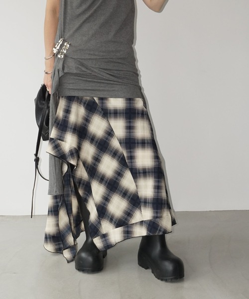 chuclla（チュクラ）の「シームレス ワイドロングブーツ chs25a013（ブーツ・レディース・ブラック・S/M/L）」の9枚目の写真