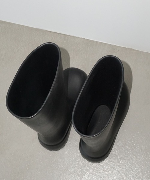 chuclla（チュクラ）の「シームレス ワイドロングブーツ chs25a013（ブーツ・レディース・ブラック・S/M/L）」の13枚目の写真