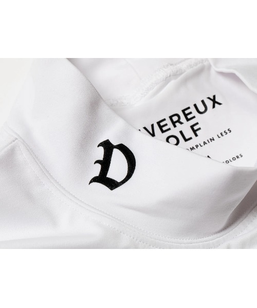 DEVEREUX GOLF（デヴァローゴルフ）の「Cash Bets Only 2 Mock Neck Tee（Tシャツ/カットソー・メンズ・イエロー/ピンク/ホワイト・MEDIUM/SMALL/LARGE）」の5枚目の写真
