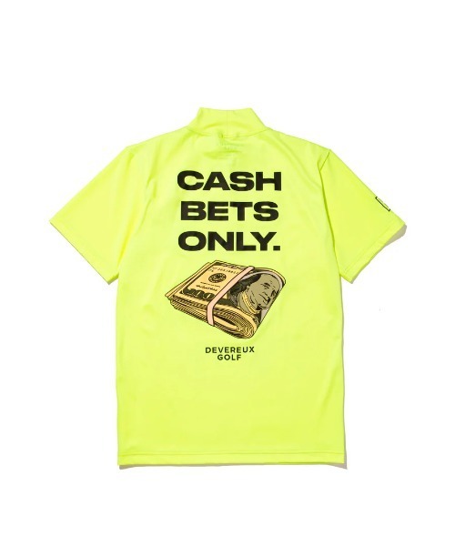 DEVEREUX GOLF（デヴァローゴルフ）の「Cash Bets Only 2 Mock Neck Tee（Tシャツ/カットソー・メンズ・イエロー/ピンク/ホワイト・MEDIUM/SMALL/LARGE）」の14枚目の写真