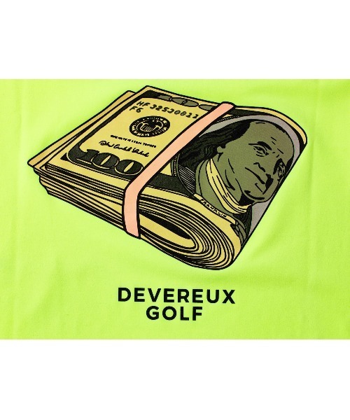 DEVEREUX GOLF（デヴァローゴルフ）の「Cash Bets Only 2 Mock Neck Tee（Tシャツ/カットソー・メンズ・イエロー/ピンク/ホワイト・MEDIUM/SMALL/LARGE）」の17枚目の写真
