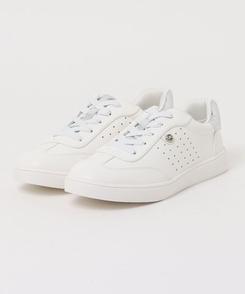 MICHAELKORS/ジェイコブ ロゴ スニーカー ホワイト MICHAELKORSマイケルコース/ハイカットスニーカーロゴ 日本完売