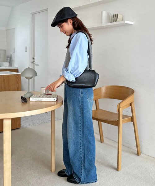 DISCOAT（ディスコート）の「ハンチングCAP（ハンチング/ベレー帽・レディース・ブラック/ベージュ・FREE）」の14枚目の写真