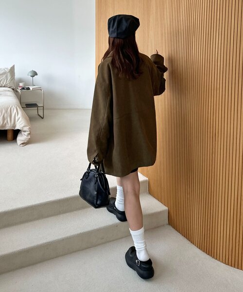 DISCOAT（ディスコート）の「ハンチングCAP（ハンチング/ベレー帽・レディース・ブラック/ベージュ・FREE）」の22枚目の写真